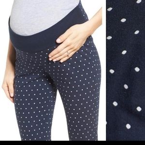 Isabella Oliver polka dot maternity pants
